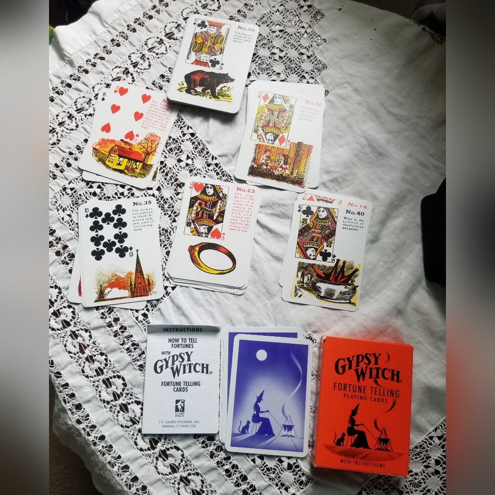 Gypsy Witch Fortune Telling Cards